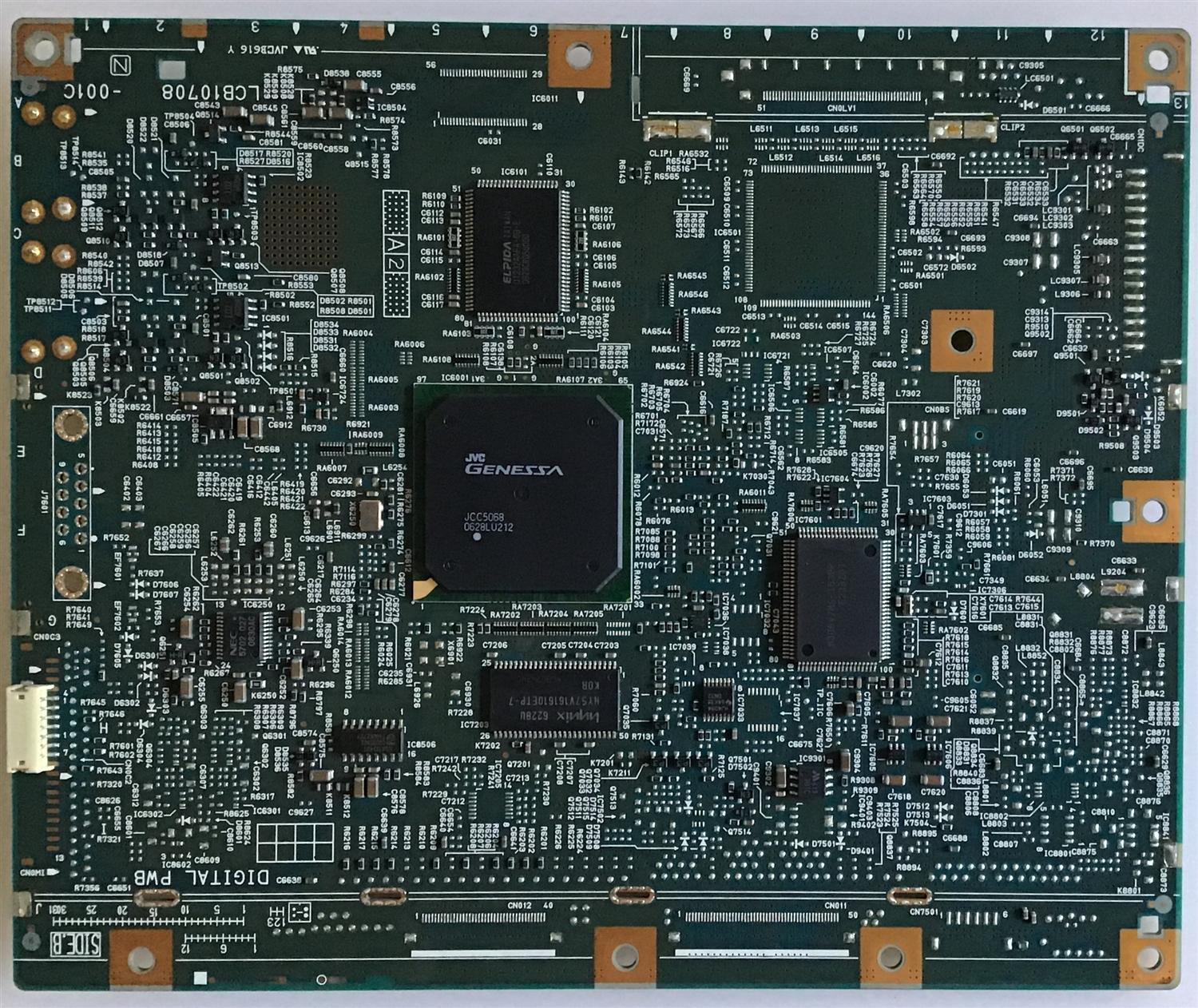 DIGITAL BOARD JVC / SFL-1312B / LCA10710 / LCBA10710 / PANEL LTA400WS-L02 / MODELOS LT-40X667 / LT-37X887 - Imagen 2