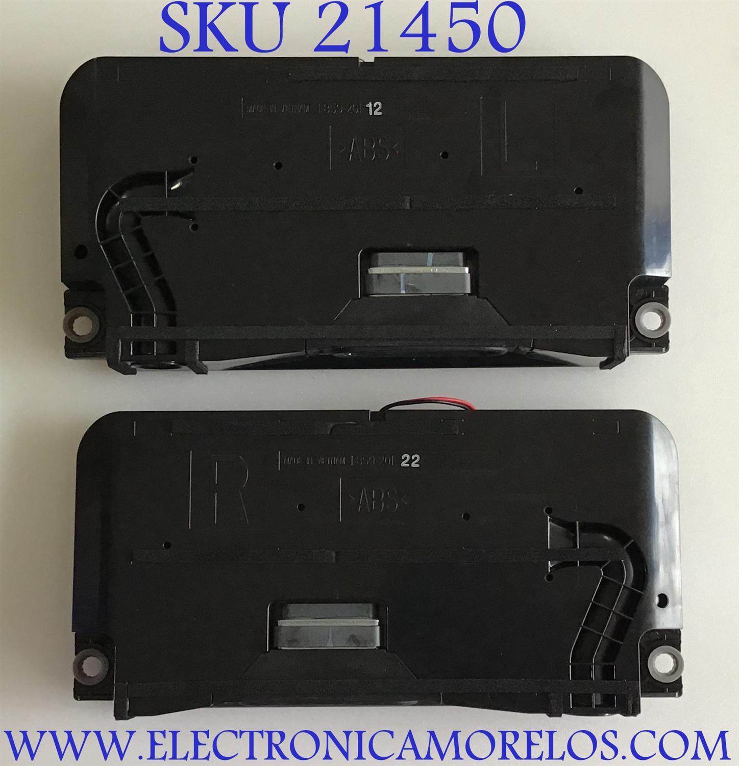 KIT DE BOCINAS PARA TV SONY / 1-859-201-22 / 1-859-201-12 / VHT7D27  / MODELO XBR-55X900F