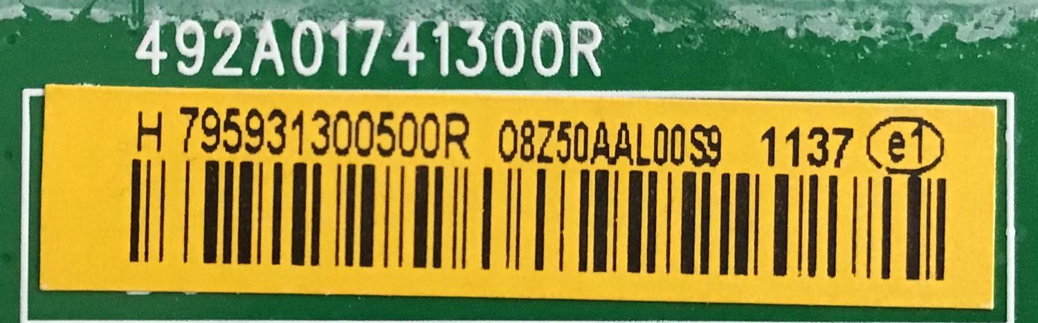 MAIN SHARP / 9JY795931300500 / 492A01741300R / 795931300500R / PANEL V315B6-L03 REV.C1 / MODELO LC-32SV29U - Imagen 2