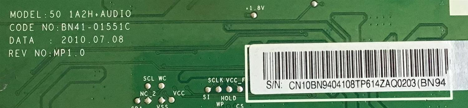 MAIN PARA MONITOR SAMSUNG / BN94-04108T / BN41-01551C / BN9404108T / PANEL M215H3-LA1 REV.C1 / MODELO LS22X3HKFP/ZA - Imagen 2