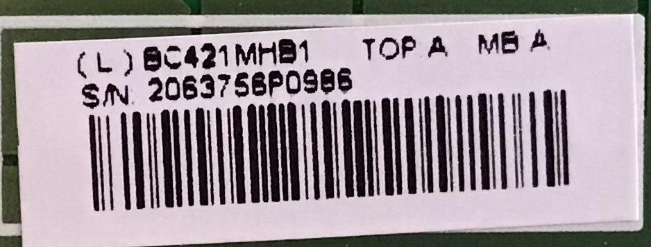 FUENTE DE PODER PARA MONITOR HP / BC421MHB1 / 715G4438-P02-000-003H / 2063756P0986 / PANEL M215H3-LA1 REV.C1 / MODELO LA2206X - Imagen 2