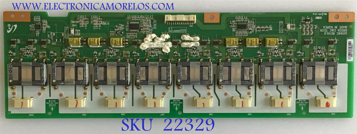 BACKLIGHT GATEWAY / GH169C / GH169C REV0.0 / PANEL LTM300M-P01 / MODELO TFT30W90