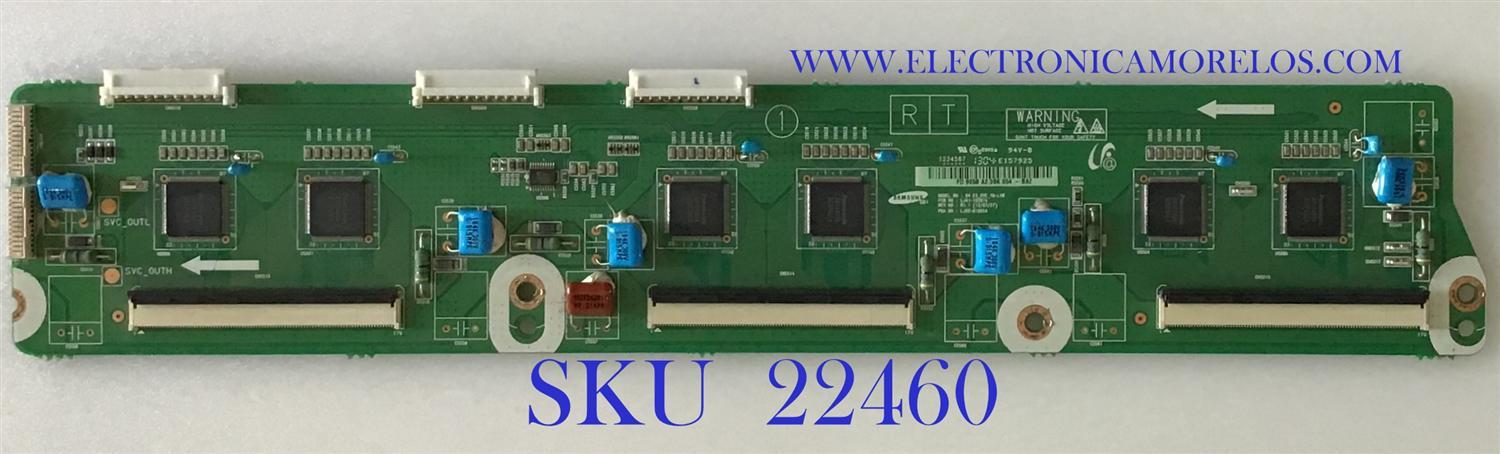 BUFFER PARA TV SAMSUNG / BN96-25267A / LJ41-10287A / LJ92-01905B / 905B / MODELO PN64F5500AFXZA UW01