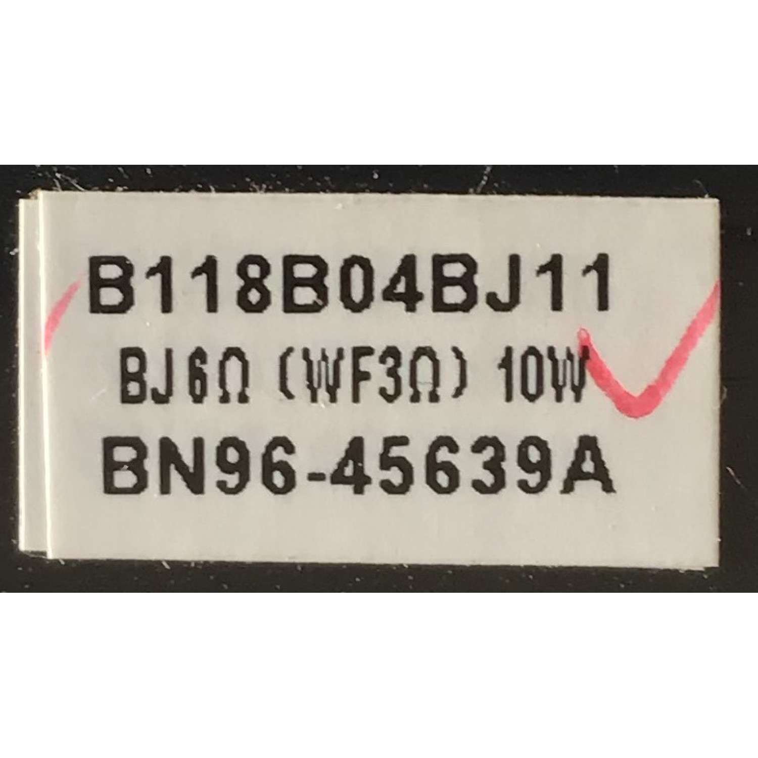 BOCINAS PARA TV SAMSUN  / BN96-45639A / B118A11BJ11 / BJ6^(WF3^)10W / MODELO QN55Q80RAFXZA - Imagen 3