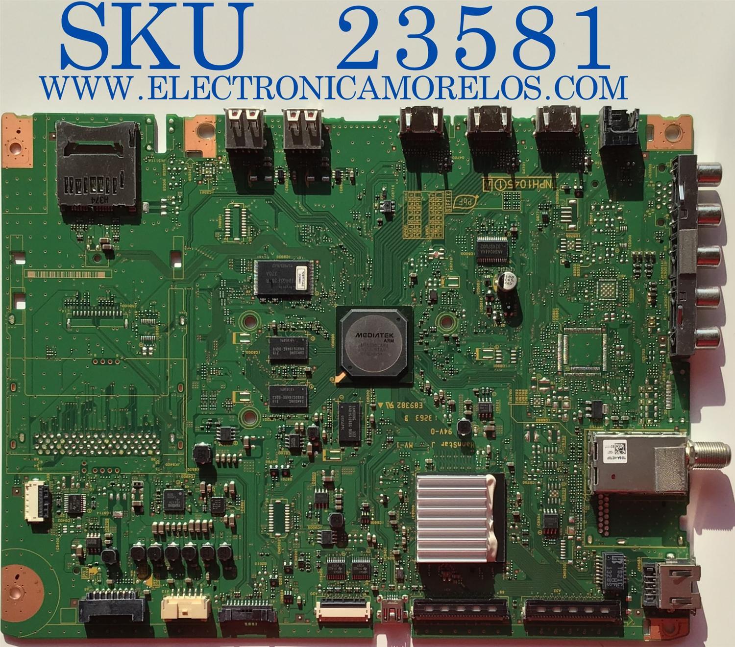 MAIN PARA TV PANASONIC / TXN/A1UFUUS / TNPH1045 / TNPH1045UD/ PANEL MC165TJ6A21 / MODELO TC-P65ST60