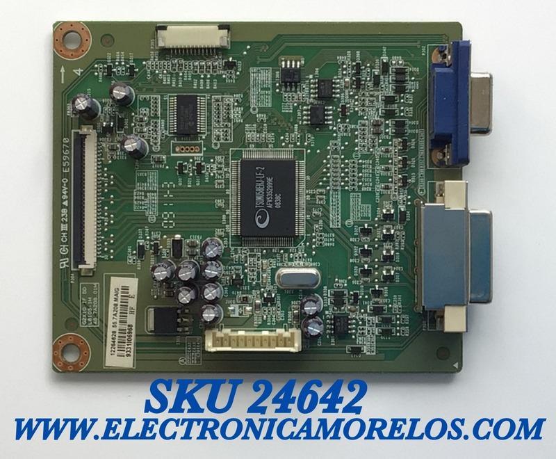 MAIN PARA MONITO DELL / NUMERO DE PARTE 55.7A208.MAIG / 48.7A208.01M / L8105-1M / 12264628 / 9331I06968 / 9331I27494 / 55.7A208.A18G / PANEL LM220WE5 (TL)(A1) / MODELO G2210T