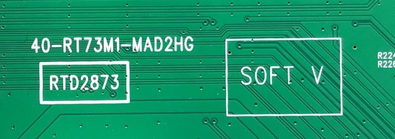 MAIN PARA SMART TV TCL (ROKU) 4K QLED DOLBY VISION HDR RESOLUCION (3840 x 2160) / NUMERO DE PARTE 	40902-000010 / 40-RT73M1-MAD2HG / 08-RT73012-MA200AA / 08-RT73012-MA300AA / GTC009288I  / V8-RT73K01-LF1V1035 / PANEL LVU650NDHL CD9W00 / MODELO 65R635 - Imagen 3