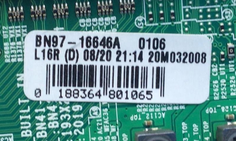 MAIN PARA SMART TV SAMSUNG Neo QLED 8K QUANTUM HDR RESOLUCION (7,680 x 4,320) / NUMERO DE PARTE BN94-15362B / BN41-02749A / BN97-16646A / 20200820 / 010223061549 / PANEL CY-TT085FLAV2H NW34 / MODELO QN85Q90TAFXZA AA01 - Imagen 2