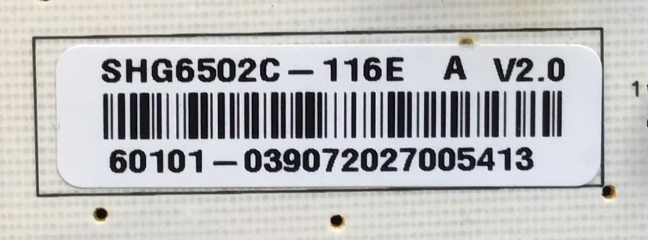 FUENTE DE PODER PARA TV VIZIO / NUMERO DE PARTE 60101-03907 / SHG6502C-116E / 25-DT0043-X2P1 / CQC14134104969 / PANEL HV650QUB-F70 / MODELOS V655-H4 / V655-H4 LBPFZZKW - Imagen 2