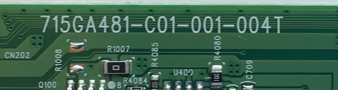 MAIN FUENTE PARA SMART TV VIZIO  UHD RESOLUCION (1920 X 1080) / NUMERO DE PARTE XKCC023001010X / 715GA481-C01-001-004T / PFK8KKA2L  4956140 / PANEL TPT238B5-CT012.H  REV:S1A / MODELOS D24F-G1 / D24F-G1 LTM5QLKW - Imagen 4