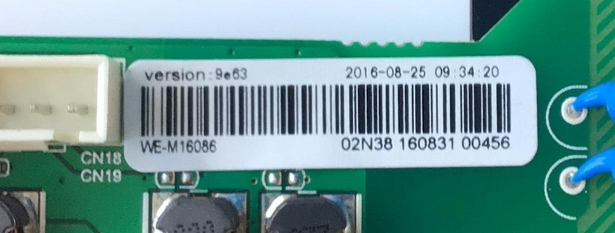 MAIN FUENTE PARA TV WESTINGHOUSE / NUMERO DE PARTE 890-M00-02N38 / TP.MS3393.PC821 / LSC550HN02 / B16086386 / WE-M16086 / PANEL T550-DXA-DLED / MODELO WD55FB1530 - Imagen 4