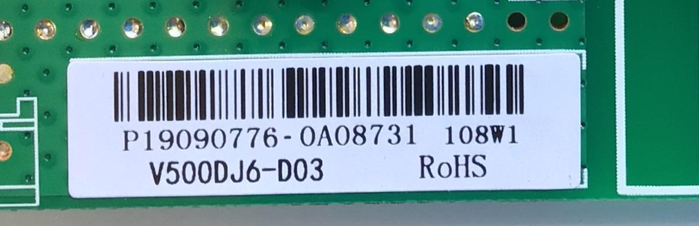 FUENTE DE PODER PARA TV VIZIO 4K UHD SMART TV / NUMERO DE PARTE PW.108W2.683 / P500D104DA / 192E26196A / E248237 / PANEL V500DJ6-D03 REV.CA / MODELO V505-H9 / V505-H9 LIAIZB / LIAIZBKW / LIAIZBKW / LIAIZBTW / V505-G9 LIAIXXVV - Imagen 2