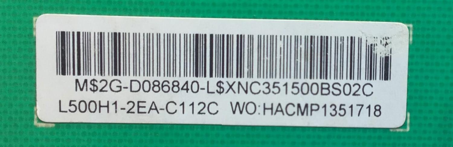 LED DRIVER PARA TV TCL / NUMERO DE PARTE 2G-D086840 / L500H1-2EA / HACMP1351718 / XNC351500BS02C / PANEL V500HJ1-LE1 Rev.C1 / MODELO LE50FHDE3010MMDAA / LE50FHDF3010TATBAA / PLDED5030A-B-RK A1311 - Imagen 3