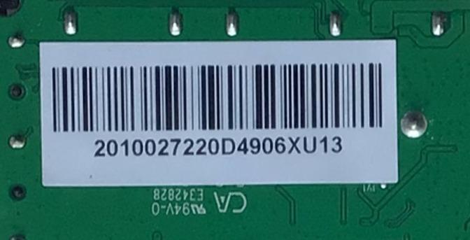 MAIN PARA TV JVC SMART 4K UHD CON HDR RESOLUCION (3840 x 2160) NUMERO DE PARTE 1010143379 / MS34580-ZC01-01 / M44/2010027220/11 / 2010027220D / PANEL LSC490FN02-G01 / MODELO LT-49MA770 - Imagen 2