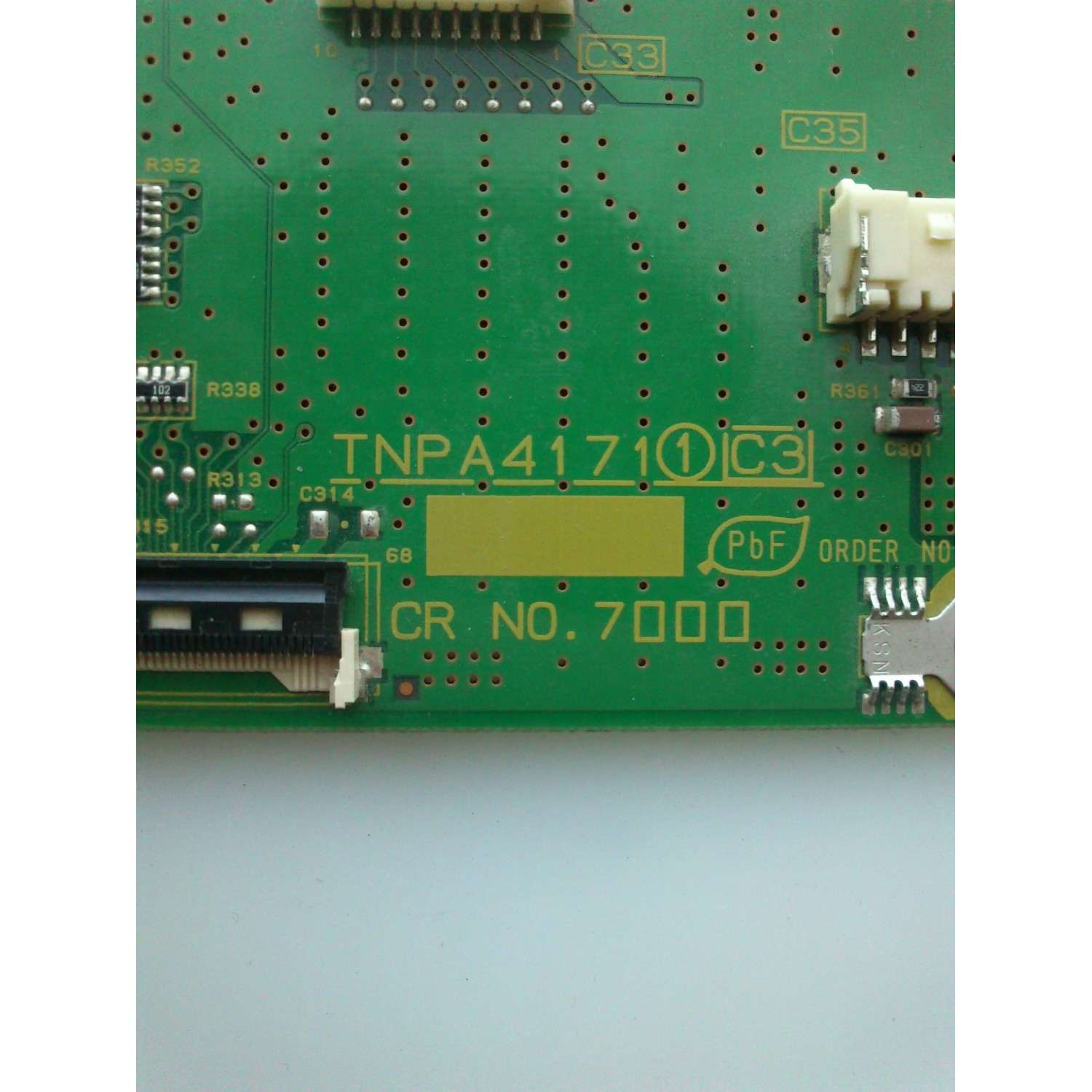 BUFFER C3 / PANASONIC TNPA4171 MODELO TH-50PX75U - Imagen 2