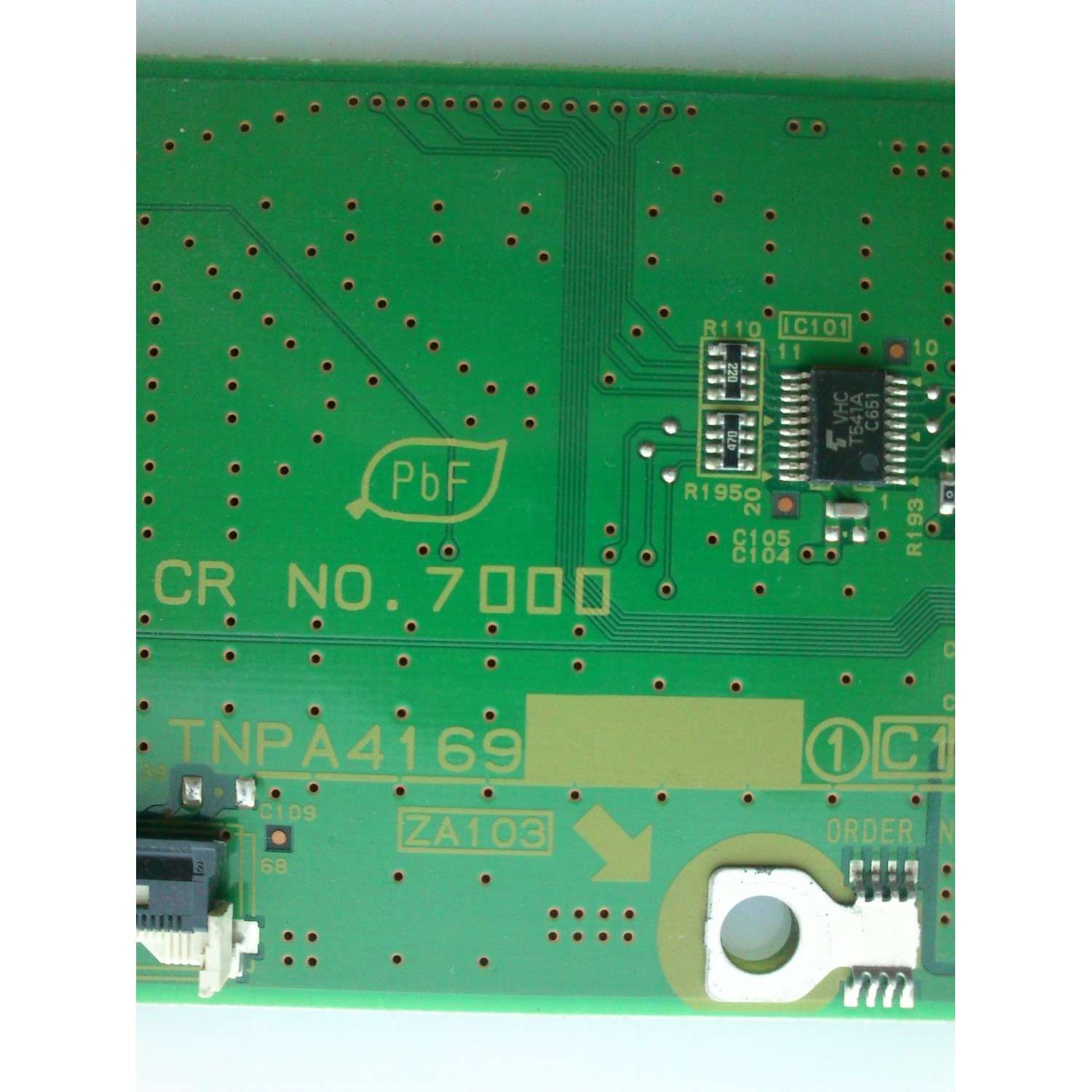 BUFFER C1 TNPA4169 / PANASONIC TXNC11HMTUJ MODELO TH-50PX75U - Imagen 2