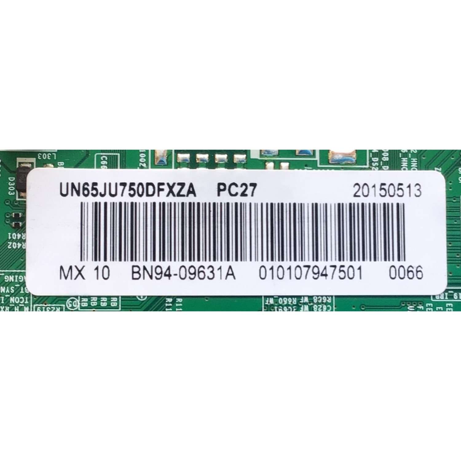 MAIN SMART PARA TV SAMSUNG 4K UHD NUMERO DE PARTE BN94-09631A / BN97-09342C / BN41-02356 / BN41-02356B / BN940931A / PANEL CY-WJ065FLAV2H / MODELOS UN65JU750DFXZA / UN65JU750DFXZA AH02 - Imagen 3