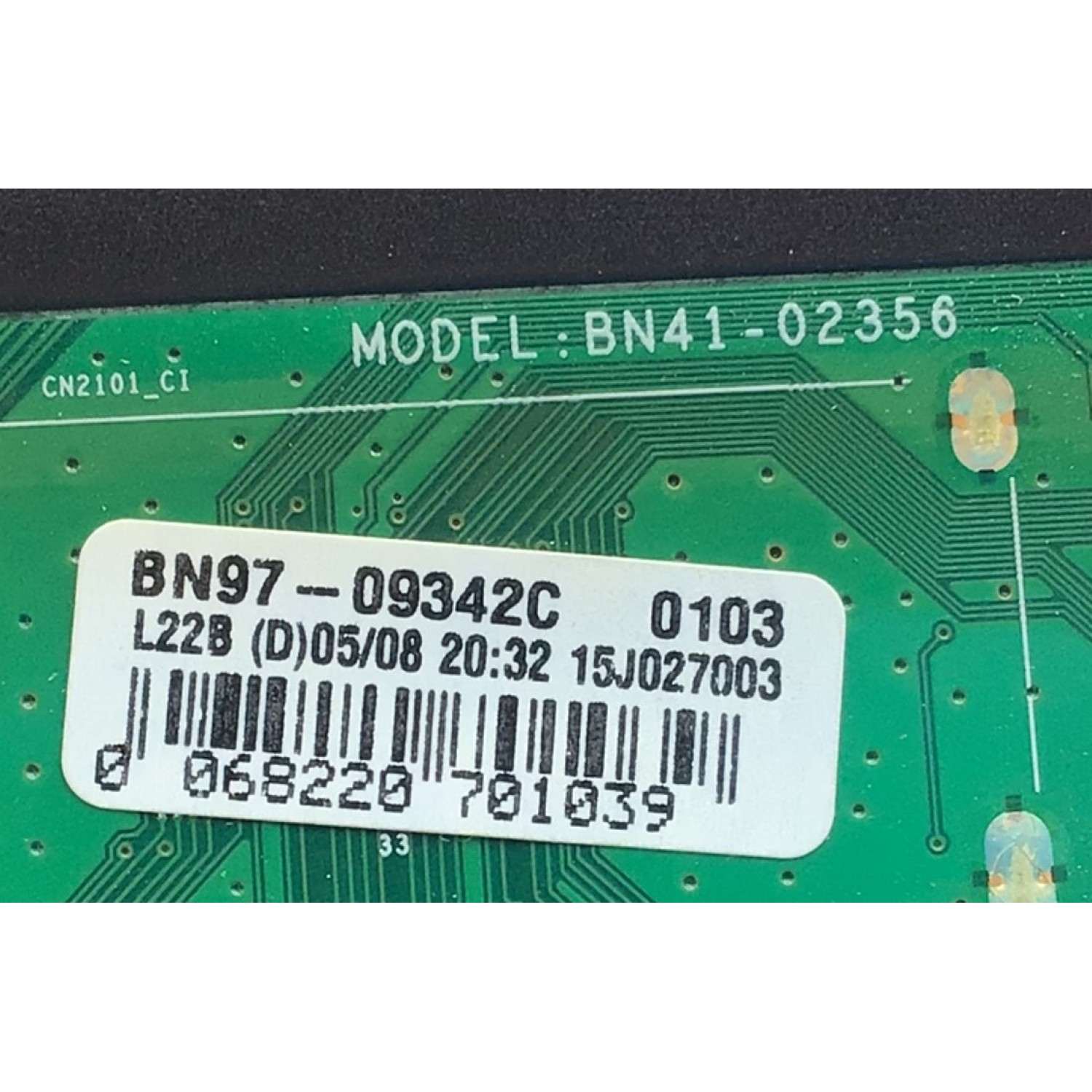 MAIN SMART PARA TV SAMSUNG 4K UHD NUMERO DE PARTE BN94-09631A / BN97-09342C / BN41-02356 / BN41-02356B / BN940931A / PANEL CY-WJ065FLAV2H / MODELOS UN65JU750DFXZA / UN65JU750DFXZA AH02 - Imagen 2