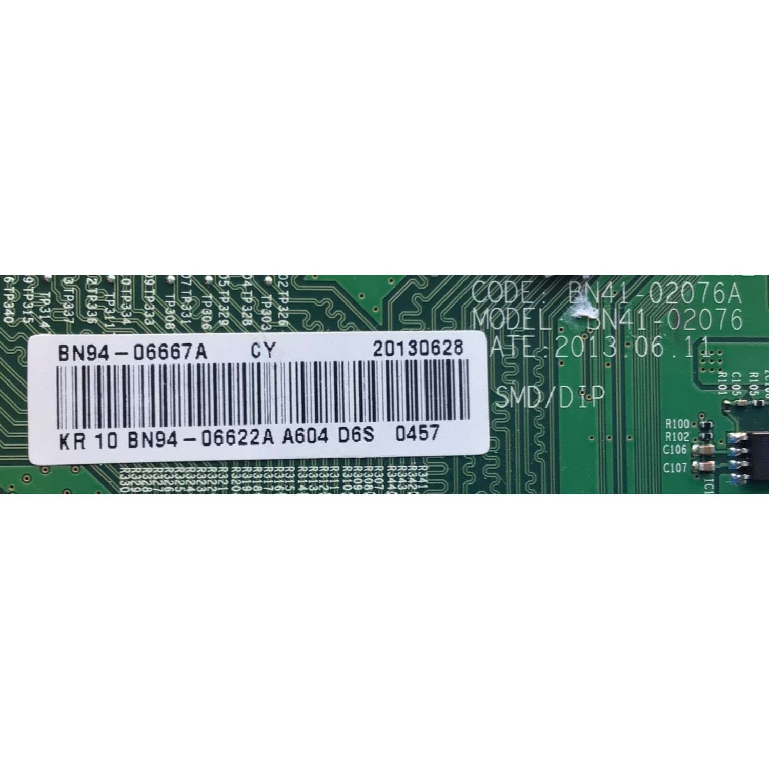 TARJETA FRC PARA TV SAMSUNG NUMERO DE PARTE BN94-06622A / BN41-02076A / BN41-02076 / BN9406622A / MODELO UN65F9000AFXZA - Imagen 2