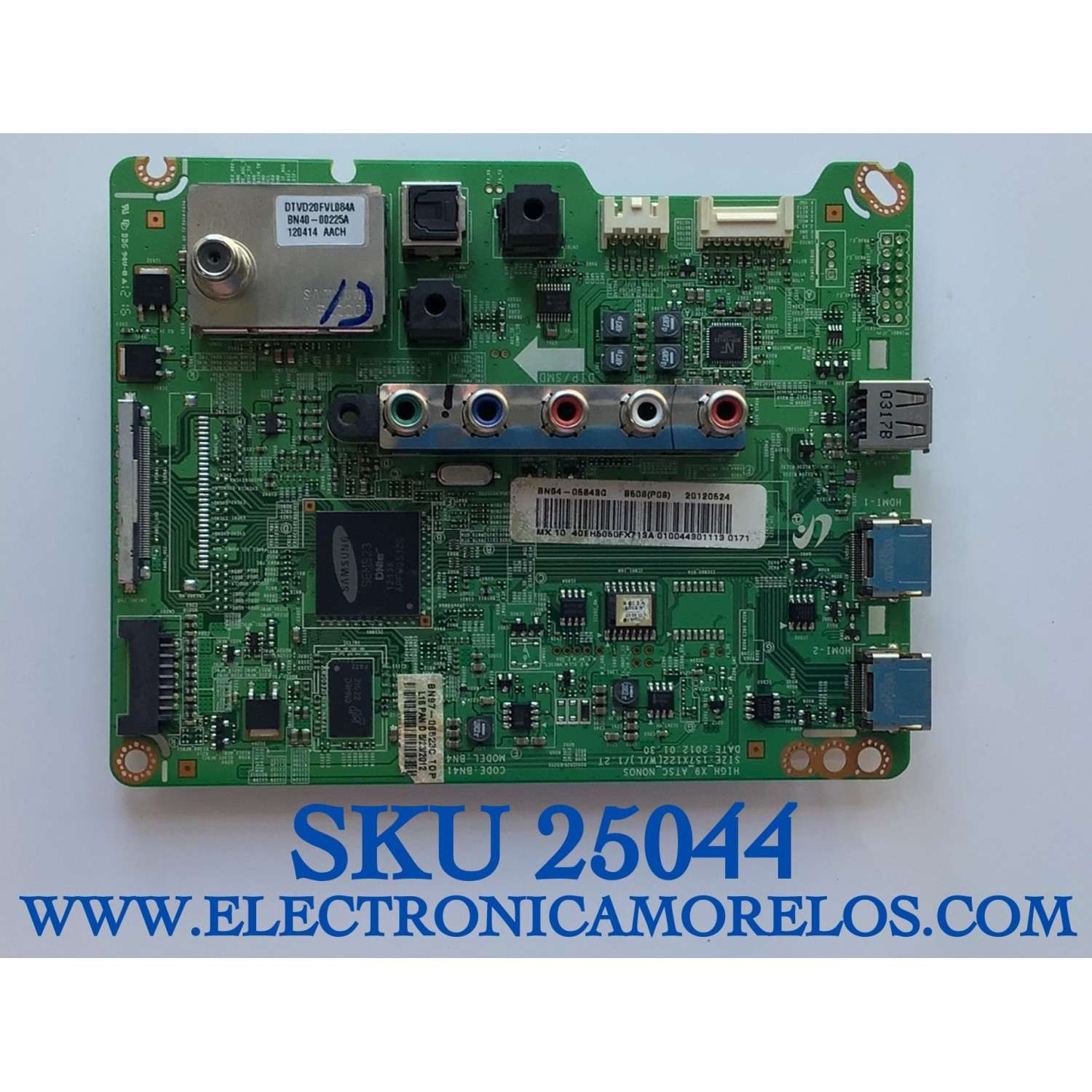 MAIN PARA TV SAMSUNG NUMERO DE PARTE BN94-06843G / BN41-01778B / BN41-01778 / BN97-06523C / BN9406843G / MODELO 40EH6060FX713A