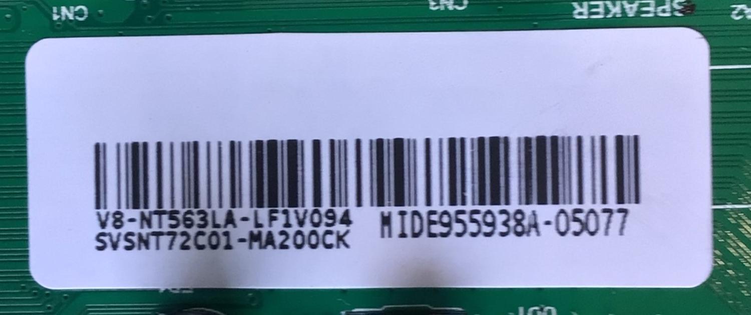 MAIN FUENTE PARA TV HITACHI  / SVSNT72C01-MA200CK / TPD.NT72563.PB783 / 3NT725C2 / V8-NT563LA-LF1V094 / MIDE955938A-05077 /  ESTA TARJETA ES CHINA Y ES UTILIZADA EN DIFERENTES MARCAS Y MODELOS / ENTRAR A DESCRIPCIÓN DEL PRODUCTO - Imagen 2