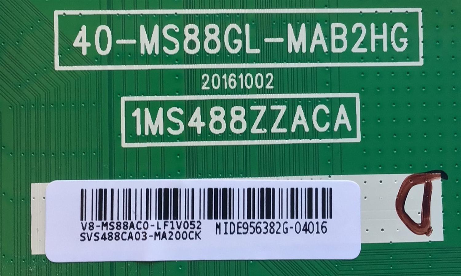 MAIN PARA TV PANASONIC / SVS488CA03-MA200CK / 40-MS88GL-MAB2HG / 1MS488ZZACA / V8-MS88AC0-LF1V052 / MIDE956382G-04016  / ESTA TARJETA ES CHINA Y ES UTILIZADA EN DIFERENTES MARCAS Y MODELOS / ENTRAR A DESCRIPCIÓN DEL PRODUCTO - Imagen 2