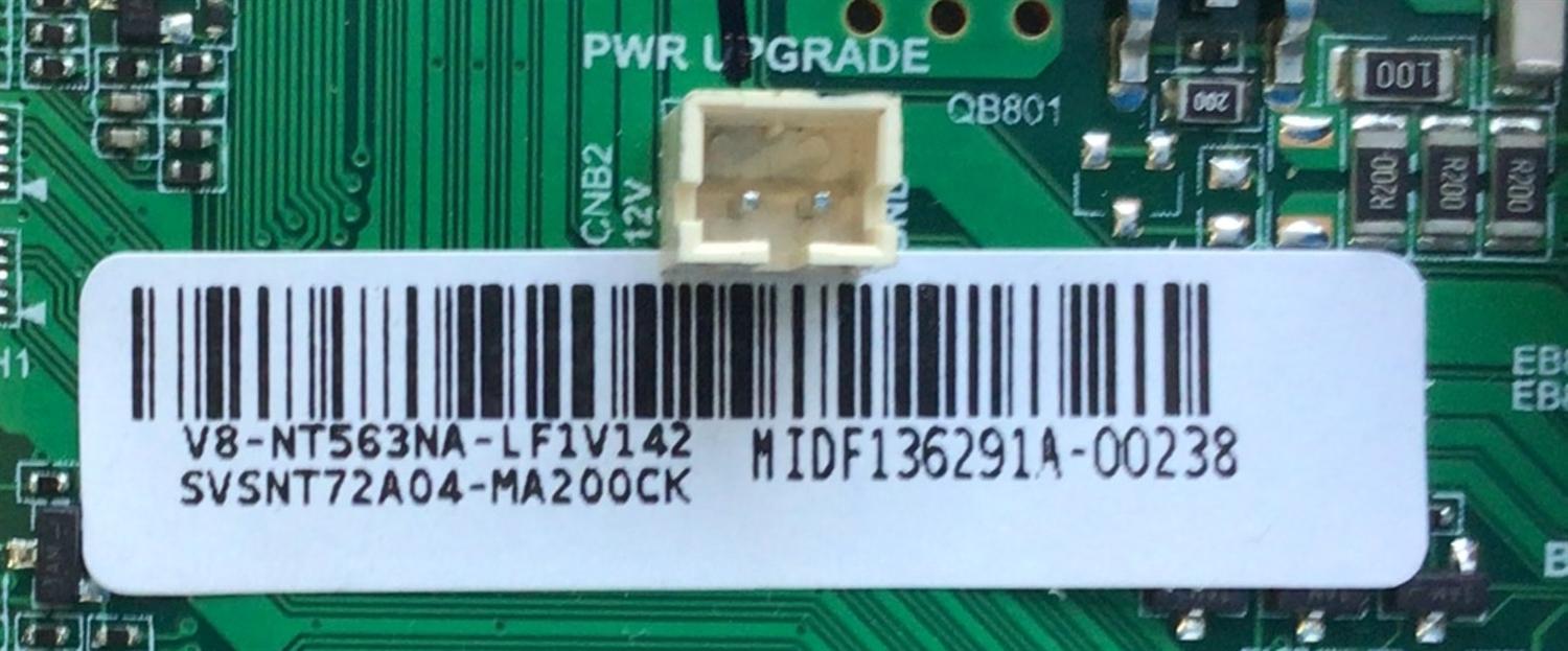  MAIN FUENTE PARA TV PANASONIC / SVSNT72A04-MA200CK / 3NT725A2 / TPD.NT72563.PB782 / V8-NT563NA-LF1V142 / MIDF136291A-00238 / MODELO 32'' / ESTA TARJETA ES CHINA Y ES UTILIZADA EN DIFERENTES MARCAS Y MODELOS / ENTRAR A DESCRIPCIÓN DEL PRODUCTO - Imagen 3