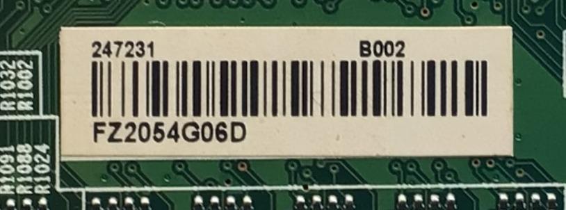 LED DRIVER PARA TV HISENSE NUMERO DE PARTE 247231 / RSAG7.820.8855/ROH / B002 / FZ2054G06D / PANEL  - Imagen 2
