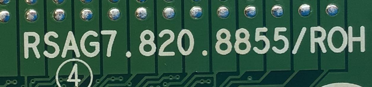 LED DRIVER PARA TV HISENSE NUMERO DE PARTE 247231 / RSAG7.820.8855/ROH / B002 / FZ2054G06D / PANEL  - Imagen 3