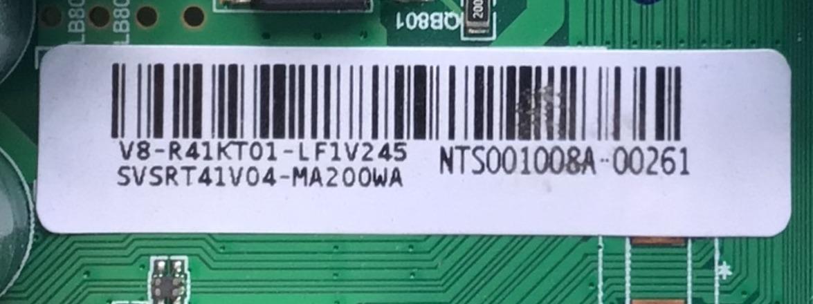 MAIN FUENTE PARA TV TCL / SVSRT41V04-MA200WA / RT41V / RTK2841 / TPD.RT2841.PB771 / V8-R41KT01-LF1V245 / NTS001008A-00261 /  MODELOS 32A321 / 32A323 /    ES CHINA Y ES UTILIZADA EN DIFERENTES MARCAS Y MODELOS / ENTRAR A DESCRIPCIÓN DEL PRODUCTO  - Imagen 2