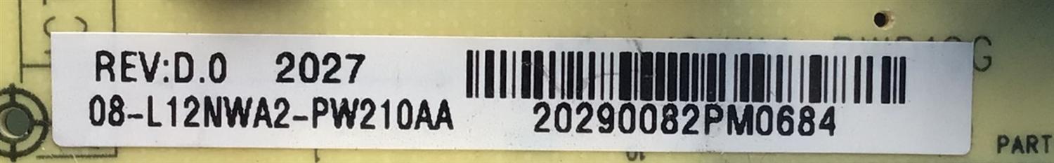FUENTE DE PODER PARA TV TCL / NUMERO DE PARTE 08-L12NWA2-PW210AA / CCP-508 / L12NW / L12NH / 20244761PS / ESTA TARJETA ES CHINA Y ES UTILIZADA EN DIFERENTES MARCAS Y MODELOS / ENTRAR A DESCRIPCIÓN DEL PRODUCTO  - Imagen 2