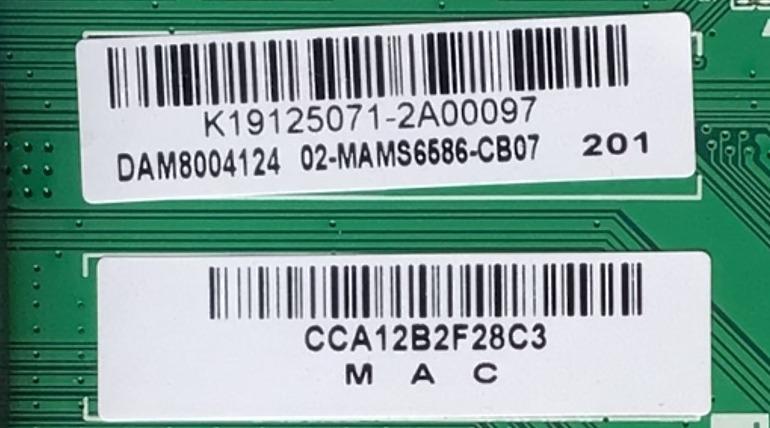 MAIN PARA TV PIONEER / 02-MAMS6586-CB07 / 1MS586C2ISA / T.MS6586.U782 / K19125071-2A00097 / MODELOS  DAM8004124 / 42'' /  CCA12B2F28C3  / ESTA TARJETA ES CHINA Y ES UTILIZADA EN DIFERENTES MARCAS Y MODELOS / ENTRAR A DESCRIPCIÓN DEL PRODUCTO  - Imagen 2