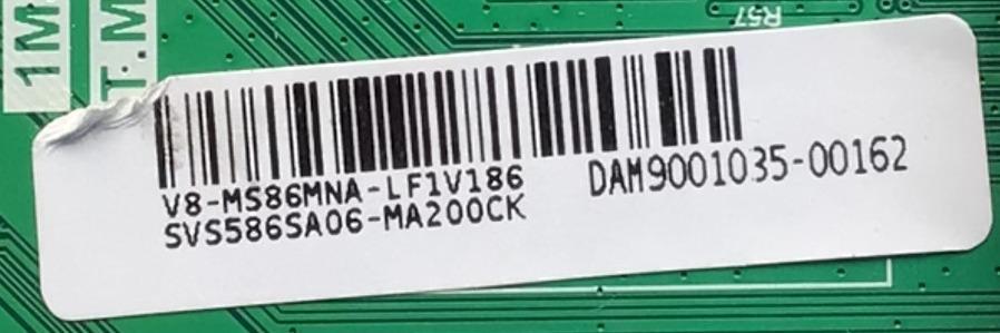 MAIN PARA TV HKPRO SVS586SA06-MA200CK / 1MS586C2ISA / T.MS6586.U782 / V8-MS86MNA-LF1V186 / DAM9001035-00162 /  ESTA TARJETA ES  CHINA Y ES UTILIZADA EN DIFERENTES MARCAS Y MODELOS / ENTRAR A DESCRIPCIÓN DEL PRODUCTO  - Imagen 2