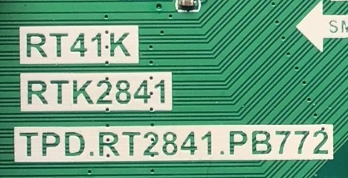 MAIN FUENTE PARA TV TCL / NUMERO DE PARTE SVSRT41K04-MA200AA / TPD.RT2841.PB772 / RTK2841 / V8-R41KT01-LF1V245 / NTS001017A-01655 / SUSTITUTA 02-SHY41KA-CKCA01 / 08-RT41K18-MA200AA / DISPLAY V400HJ6 / MODELO 40A325  - Imagen 2