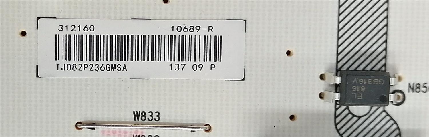 FUENTE DE PODER PARA TV HISENSE / NUMERO DE PARTE 312160 / RSAG7.820.10689/ROH / 10689-R / CQC13134095636 / PANEL HD750Y1U72-TBL2K2 / DISPLAY HV750QUB-F91 / MODELO 75R6030K - Imagen 4
