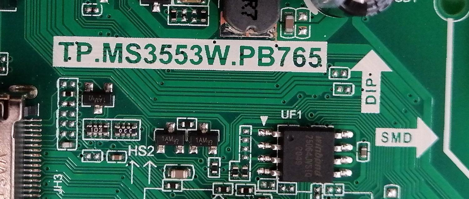 MAIN FUENTE ((COMBO)) PARA TV INSIGNIA HD / NUMERO DE PARTE 0980-0900-1052 / TP.MS3553W.PB765 / 098009001052 / N21061395 / DISPLAY ST3151A07-2 VER.2.7 / MODELO NS-32D310NA21 - Imagen 3