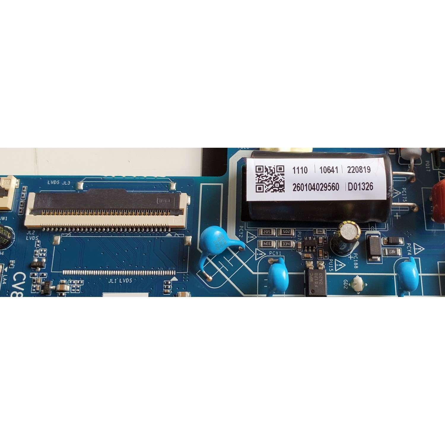 MAIN FUENTE ((COMBO)) PARA TV WESTINGHOUSE·ROKU TV HD / NUMERO DE PARTE 260104029560 / CV816-K42 / 7.D816K4212000.2A2 / C7Y09972208DA / P02EE08070101B / CQC16001148501 / PANEL HK315LEDM-JH4ZH / DISPLAY PT320AT02-2 VER.2.0 / MODELO WR32HX2210 - Imagen 2