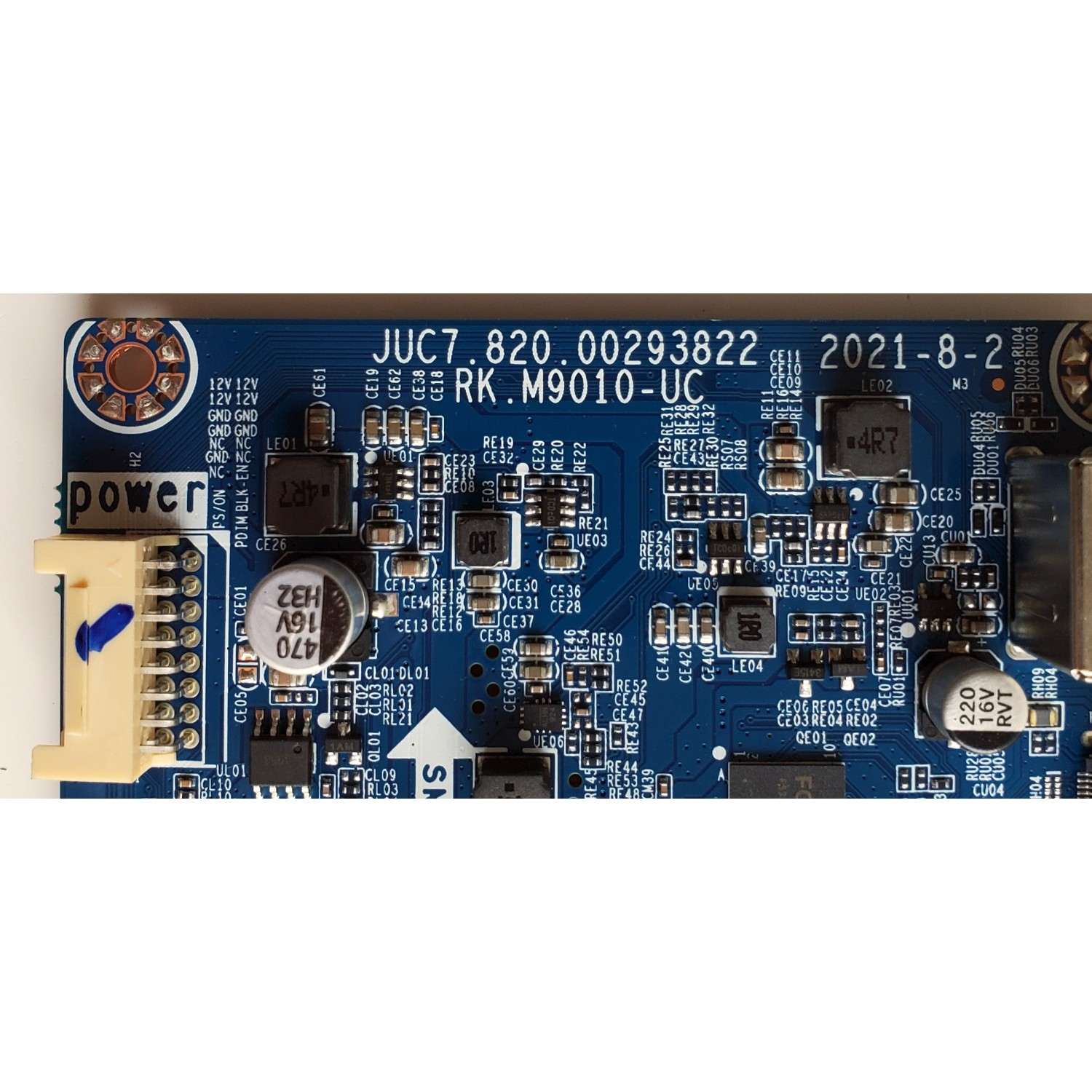 MAIN PARA TV WESTINGHOUSE·ROKU TV / NUMERO DE PARTE JUC7.820.00293822 / RK.M9010-UC / 2E08922C0 / 18134210034 / 99C31AMM / PANEL C500Y19-5C / DISPLAY HF500QUB-F20 / MODELO WR50UX4210 - Imagen 3