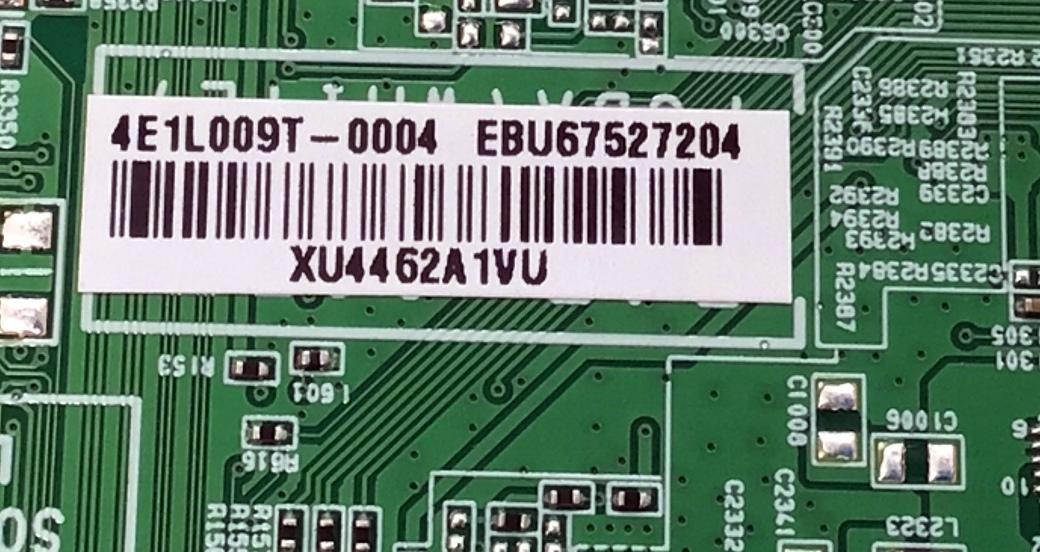 MAIN ORIGINAL PARA TV LG 4K UHD HDR SMART TV / NUMERO DE PARTE EBU67527204 / EAX70043606 / 67527204 / EAX70043606(1.3) / PANEL NC430TQG-VCKHC / DISPLAY ST4251D02-3 VER.2.1 / MODELO 43UR7800PSB / 43UR7800PSB.BWMCLJM - Imagen 4