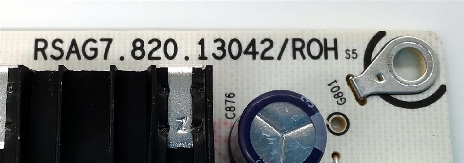 FUENTE DE PODER PARA TV HISENSE / NUMERO DE PARTE 333532 / RSAG7.820.13042/ROH / 13042-A / CQC13134095636 / E166702 / PANEL HD650H1U71-T0L1\S1\GM\ROH / DISPLAY HV650QUB-F70 / MODELO 65A6KV / 65A6NV - Imagen 3