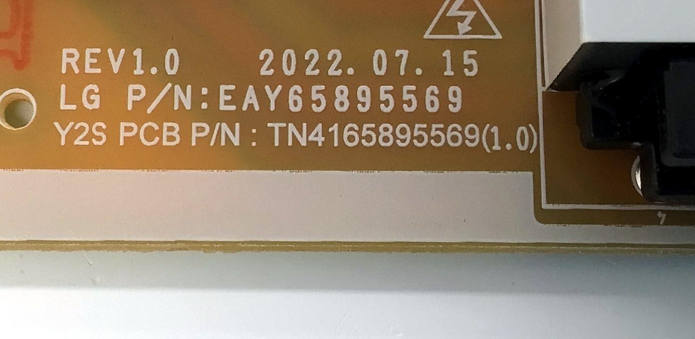 FUENTE DE PODER PARA TV LG ORIGINAL / NUMERO DE PARTE EAY65895569 / LGP55AT-22U1 / 65895569 / TN4165895569 / TN4165895569(1.0) / PANEL NC550TQG-VHKHA / DISPLAY PT550GT07-1 VER.1.0 / MODELOS 55UR8750PSA / 55UR8000AUA / 55UT7550AUA / 55UM670H0UA / 55UR7800PSM  - Imagen 3