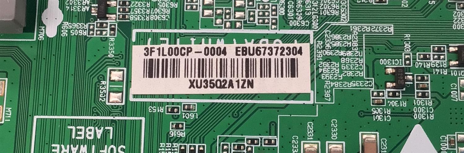 MAIN PARA TV LG ORIGINAL 4K UHD HDR SMART TV / NUMERO DE PARTE EBU67372304 / EAX70043604 / 67372304 / EAX70043604(1.0) / PANEL NC550TQG-ABKHC / DISPLAY HV550QUB-F1D / MODELO 55UR7800PSB / 55UR7800PSB.BWMFLJM - Imagen 2