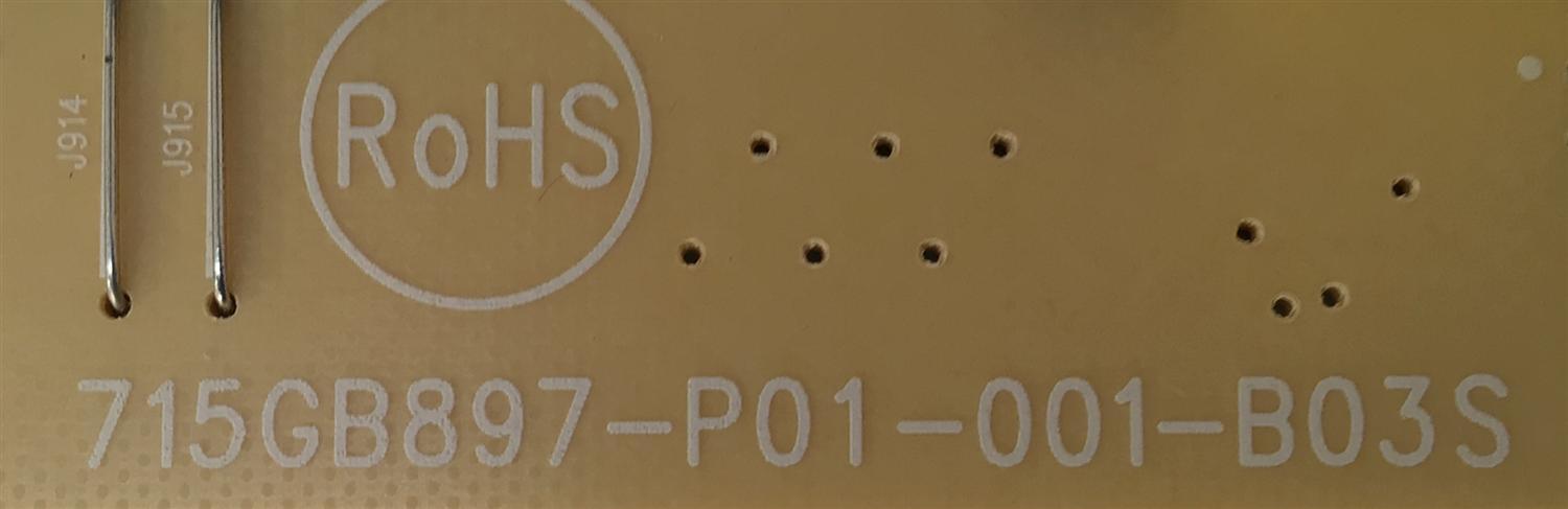 FUENTE DE PODER PARA TV VIZIO / NUMERO DE PARTE ADTVL1811ABM / 715GB897-P01-001-B03S / (X)ADTVL1811ABM / MSP580601 / 5990546A0038 / PANEL TPT580WR-U3T01.D REV:S01P / DISPLAY CV58U3-T01 REV:02 / MODELO V585M-K01 / V585M-K01 LTYHM7MY - Imagen 2