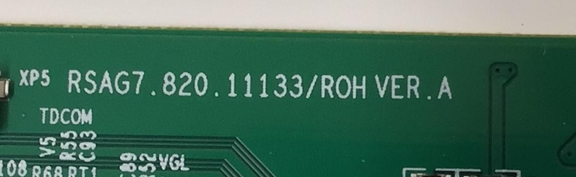 T-CON ORIGINAL PARA TV HISENSE / NUMERO DE PARTE 305807 / RSAG7.820.11133/ROH VER.A / H41802PNJ5A2 / TG228R34AE / PANEL HD550Y1U51-T0L2 / DISPLAY T550QVN10.0 / MODELO 55A65H / 55A6NV / 55A6NV 55A51HUV - Imagen 3
