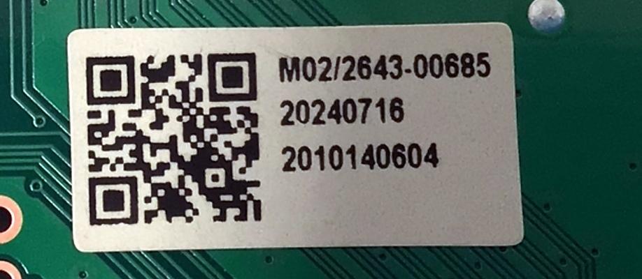 T-CON PARA TV ONN / NUMERO DE PARTE 513C40A0M02 / TV40A0-ZC26-01(B) / 20240716 / 2010140604 / M02/2643-00685 / DISPLAY HV400FHB-F11 REV.2.0 / MODELO 100058007 (40") - Imagen 3