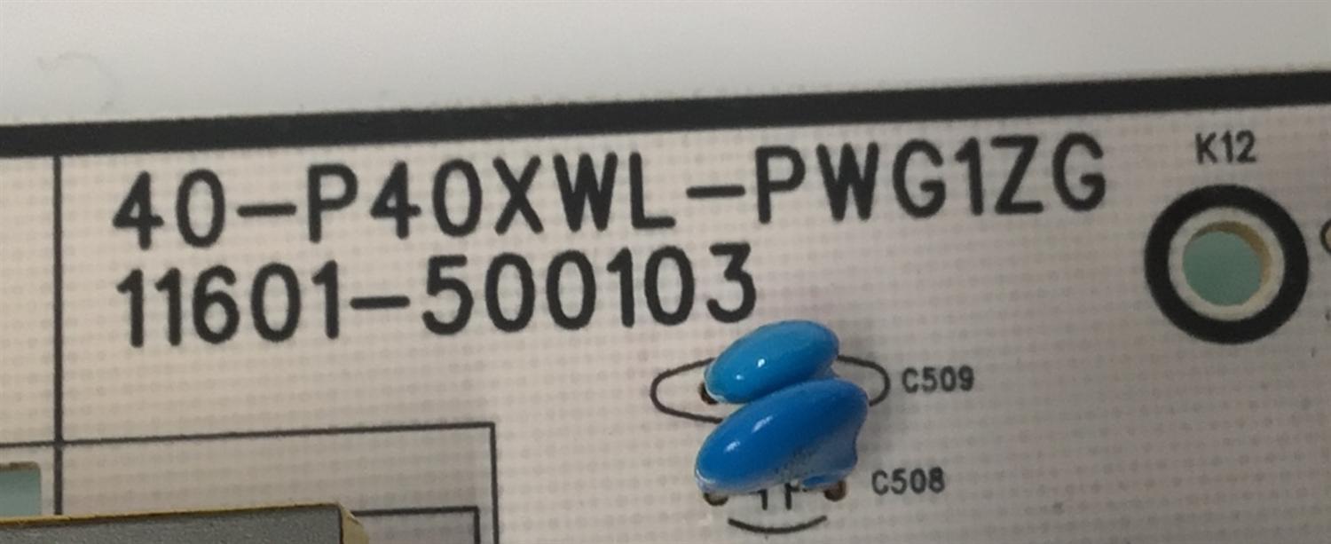 FUENTE DE PODER PARA TV TCL / NUMERO DE PARTE 30805-000304 / 40-P40XWL-PWG1ZG / 11601-500103 / 20357091 / 20230230 / PANEL LVU750NDJL / DISPLAY ST7461D05-3 VER.2.1 / MODELO 75Q750G - Imagen 3