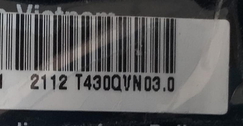MAIN PARA TV TCL ORIGINAL 4K UHD HDR ROKU TV / NUMERO DE PARTE 30800-000201 / 40-MR17T1-MAB2HG / 11602-500209 / MR17T1 / 30801-000190 / V8-MR17K01-LF / PANEL LVU430NDEL / DISPLAY T430QVN03.0 / MODELO 43S431 - Imagen 2