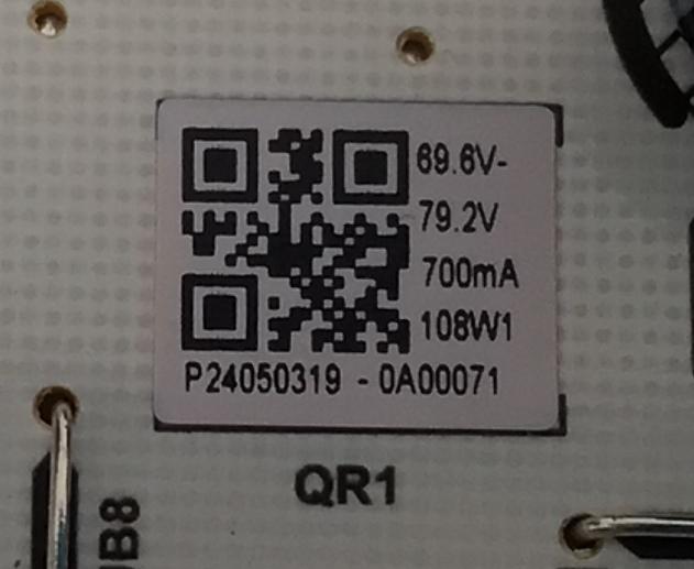 FUENTE DE PODER PARA TV VIZIO / NUMERO DE PARTE 60101-05297 / PW.A108W2.672 / 4300297845 / P24050319 / 0A00071 / PANEL BOEI430WQ1 / DISPLAY HV430QUB-F70 / MODELO V4K43M-0804 / V4K43M-0804 LBVFT7HA - Imagen 2