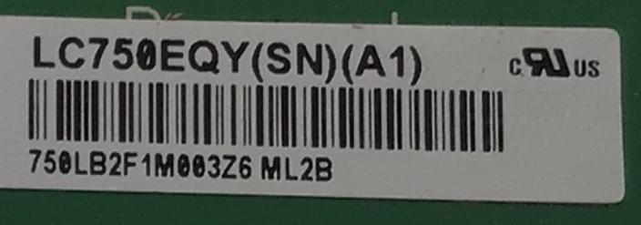 MAIN PARA TV SONY 4K·UHD·HDR / NUMERO DE PARTE A-5027-308-A / 1-009-724-31 / A5027308A 434 / DISPLAY LC750EQY (SN)(A1) / MODELO KD-75X80CJ / KD75X80CJ - Imagen 4