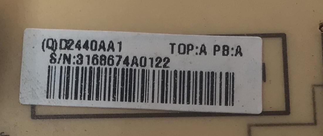 FUENTE DE PODER PARA TV NEC ORIGINAL / NUMERO DE PARTE D2440AA1 / 715G6305-P01-000-003E / (Q)D2440AA1 / MODELO X464UNS - Imagen 2